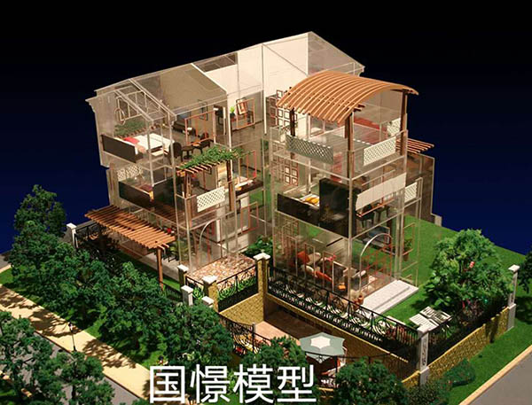 瑞丽市建筑模型