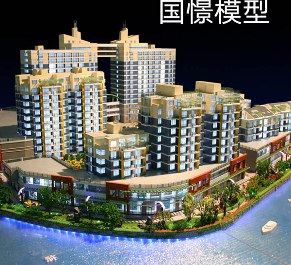 瑞丽市建筑模型