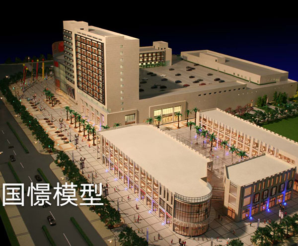 瑞丽市建筑模型