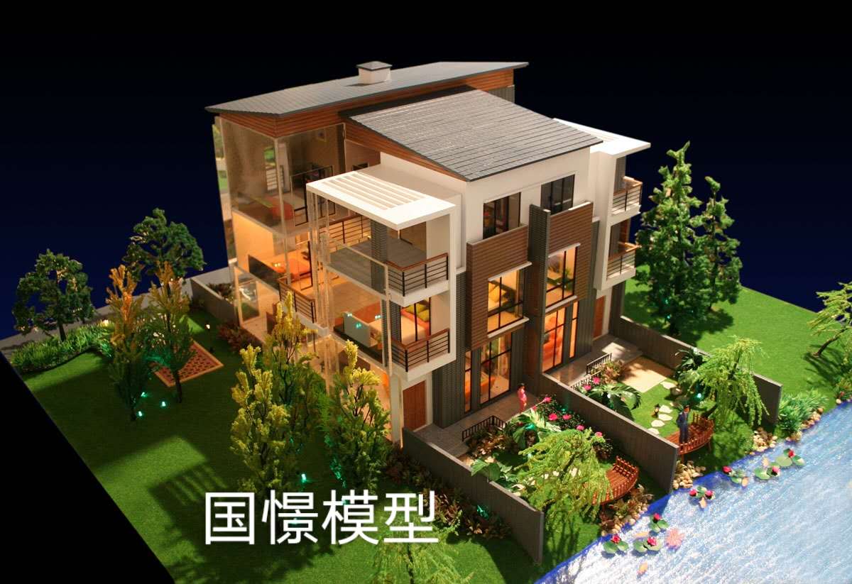 瑞丽市建筑模型